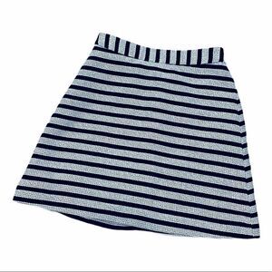 Express | Black and White Skater Skirt